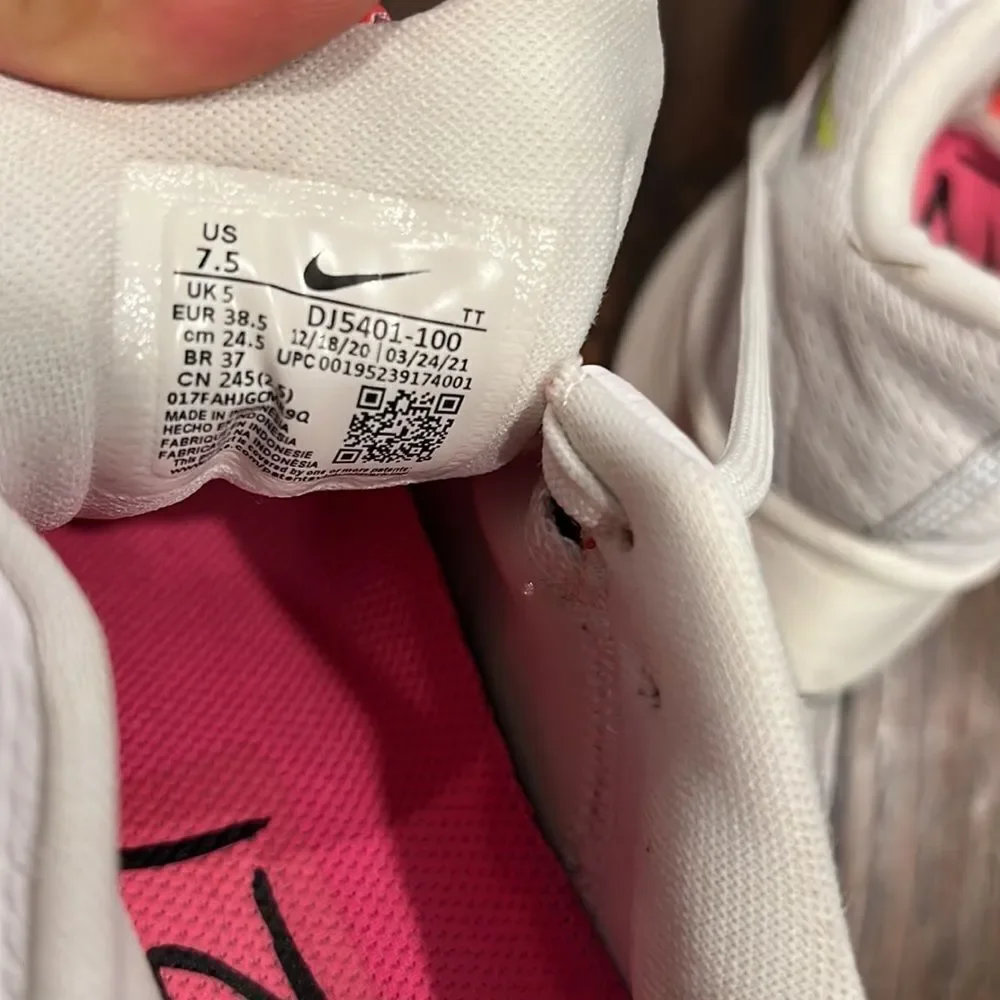 Nike Air Zoom Pegasus 38 Rawdacious 2021 women’s size 7.5 in GUC - Picture 7 of 10